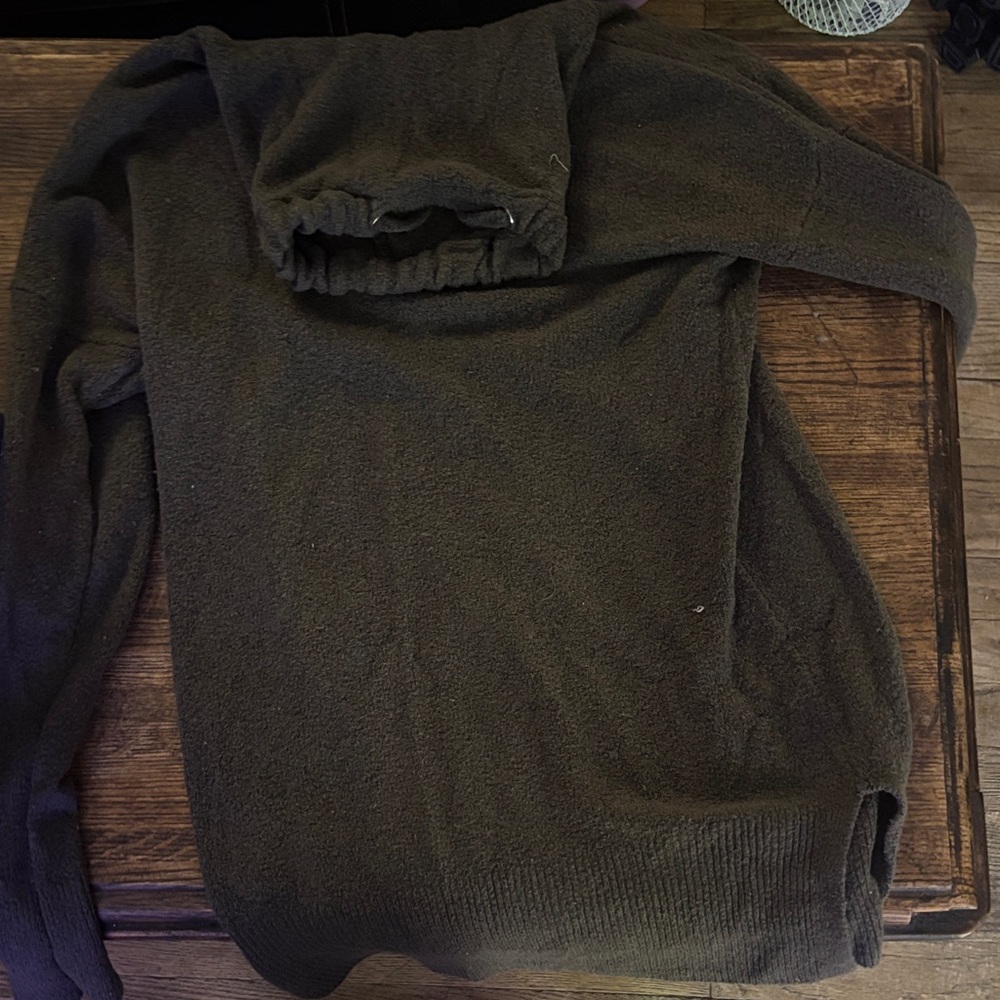 Ruby Moon Dark Brown Cowl Neck Sweater